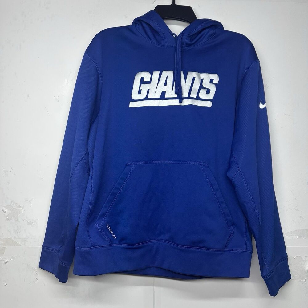 Nike Giants Women’s Blue Thermal-Fit Pullover Sweatshirt Size M  NFL
